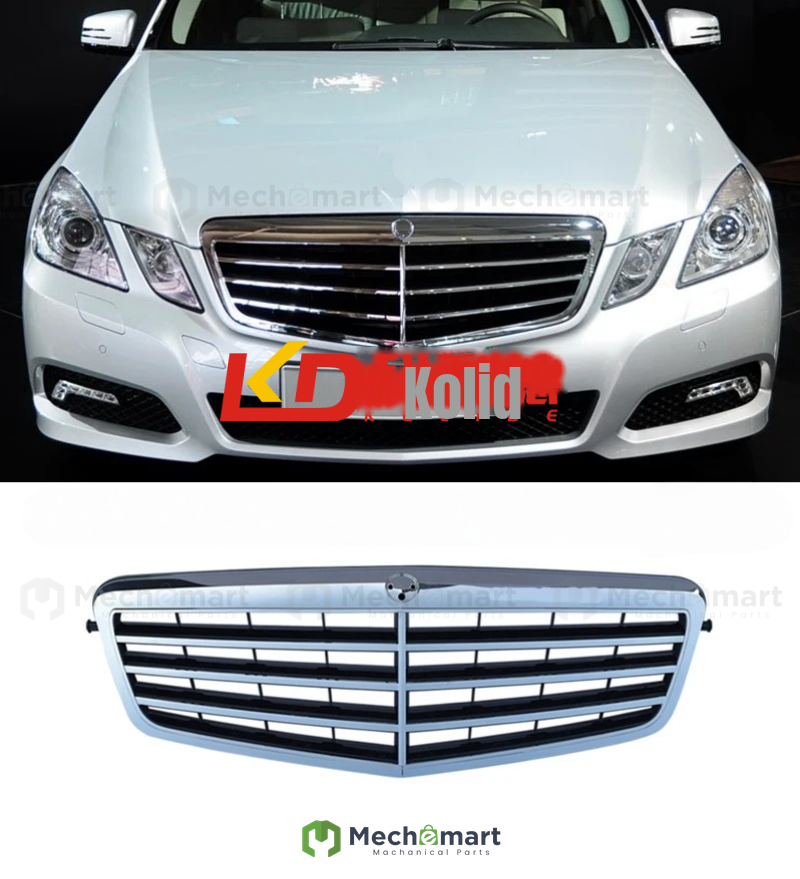 Suitable for Mercedes-Benz E-class W212 grille E200E220E250E300 hood air net vent E350 front bumper grille