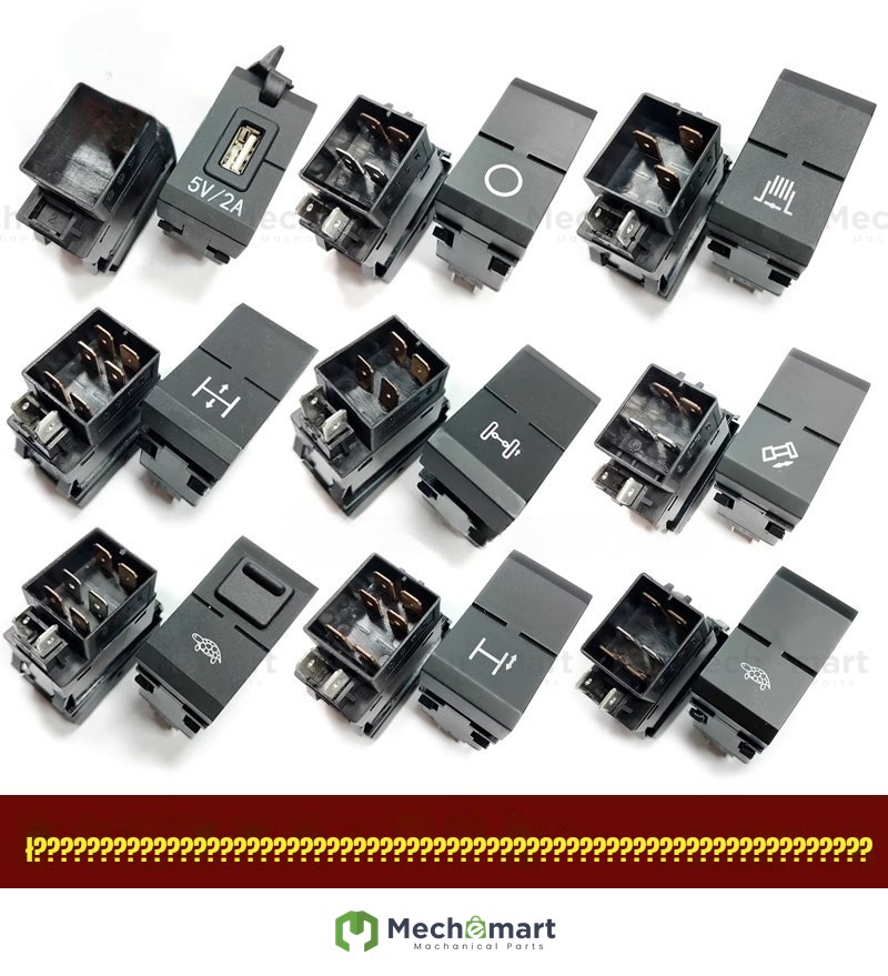 Zhonglian crane rocker button USB charger power supply off-road suspension lift stretch 1 2 all bridge lift switches