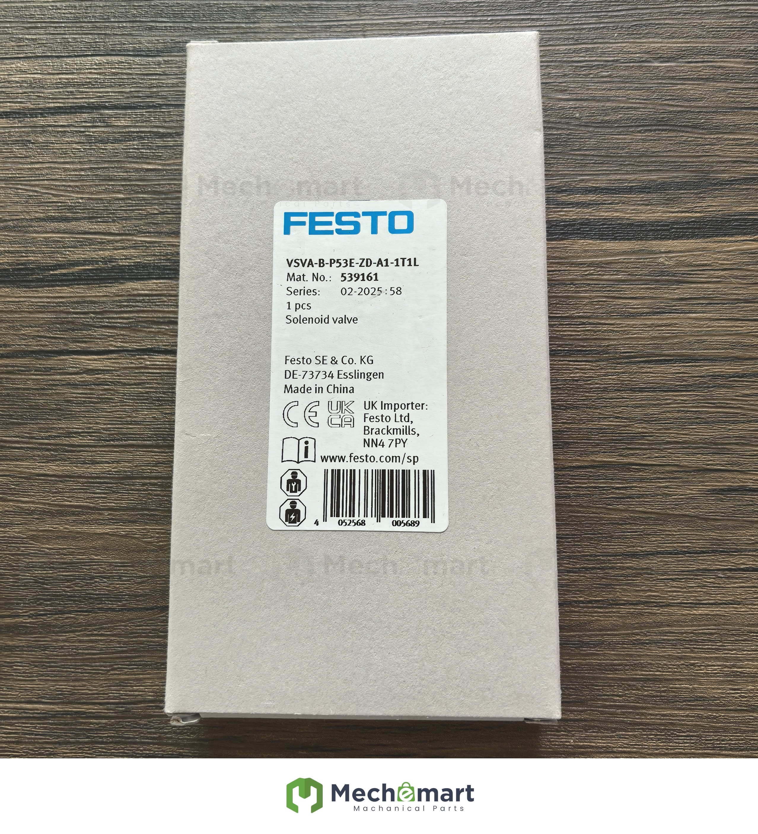 Brand new original genuine FESTO VSVA-B-P53E-ZD-A1-1T1L solenoid valve 539161