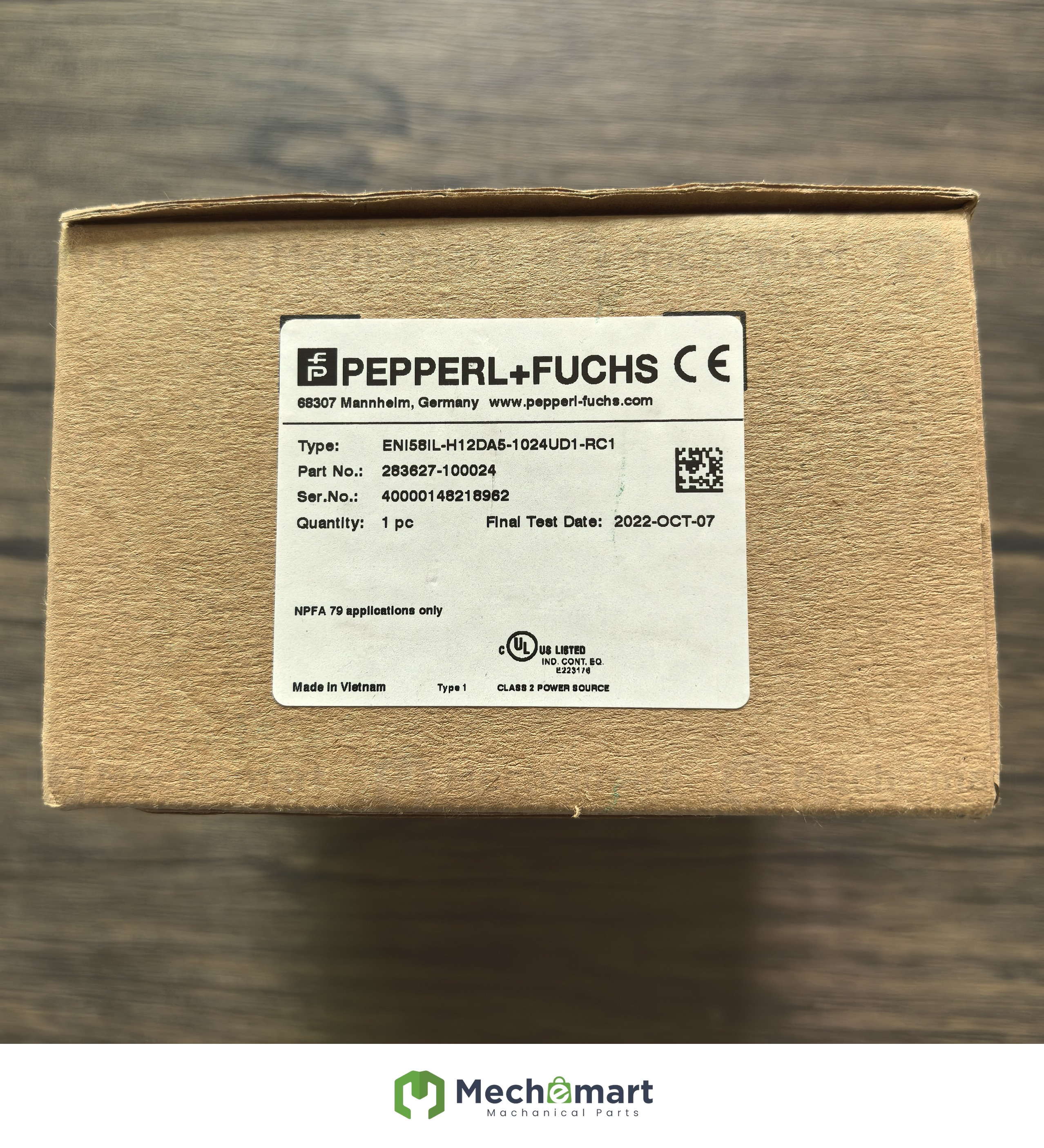 Brand new, original, genuine Pepperl+Fuchs ENI58IL-H12DA5-1024UD1-RC1 encoder in stock