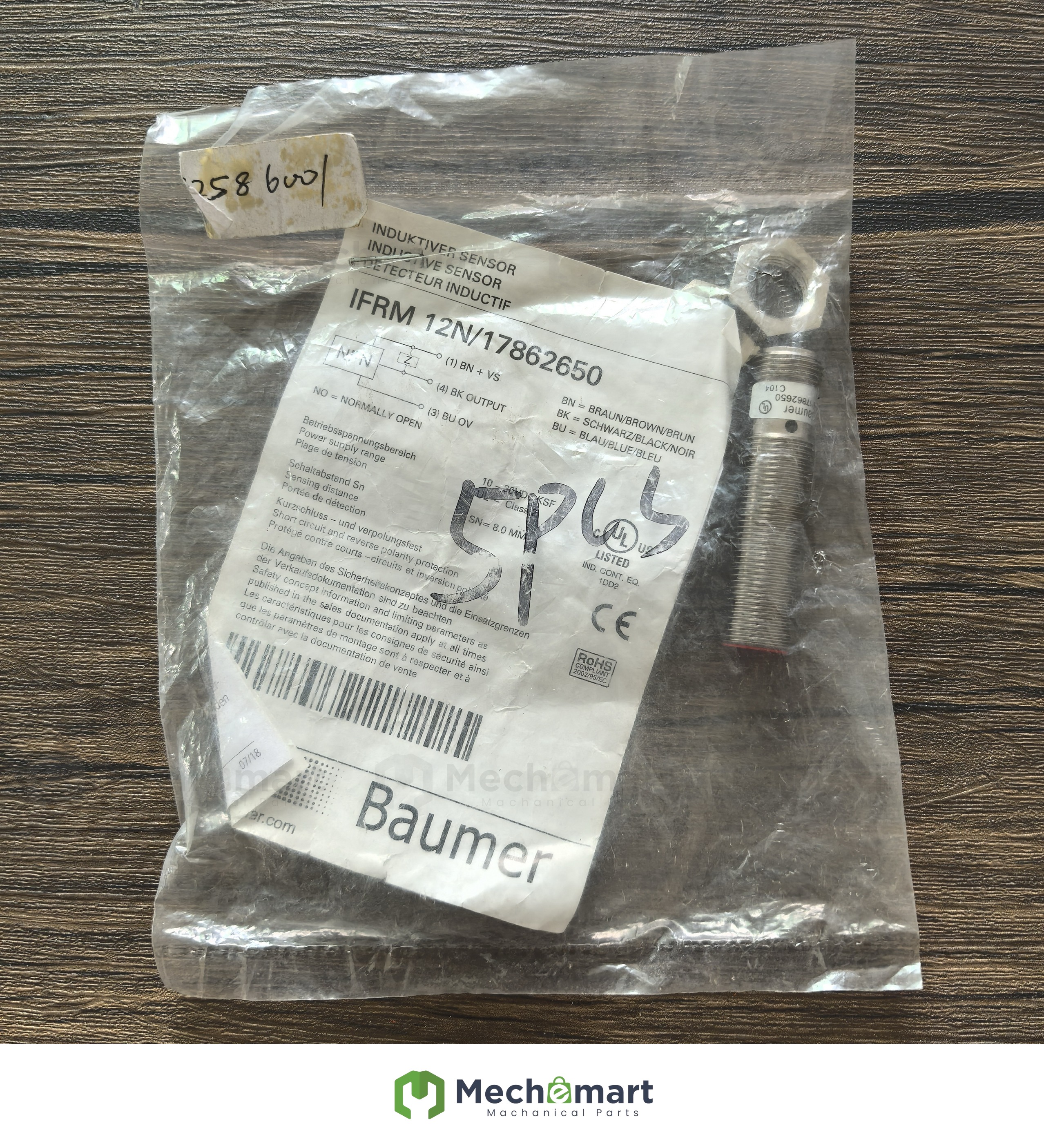 Brand new original Baumer IFRM 12N/17862650 sensor spot sale