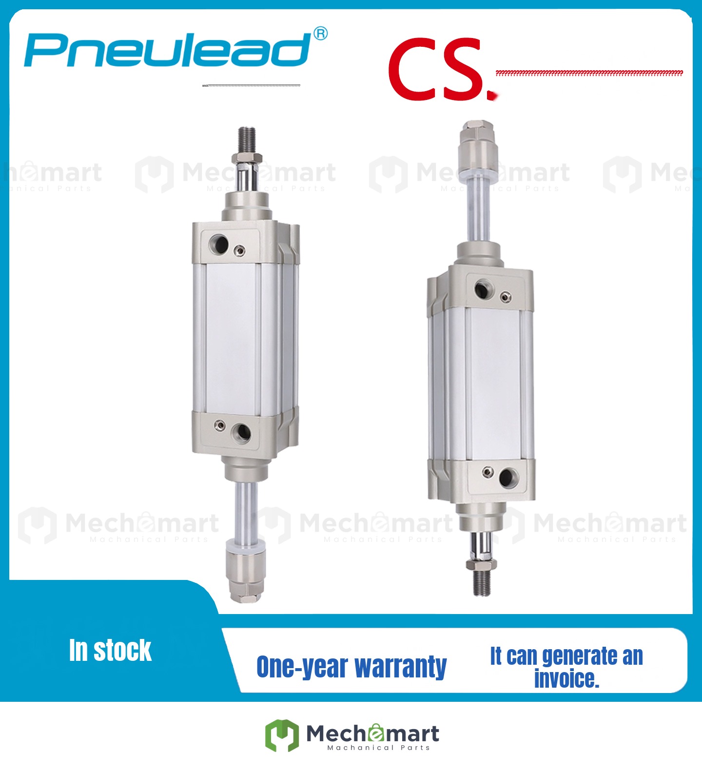 pneulead adjustable cylinder csj32/40/50/63/80-25-50-75-200-300-s-b