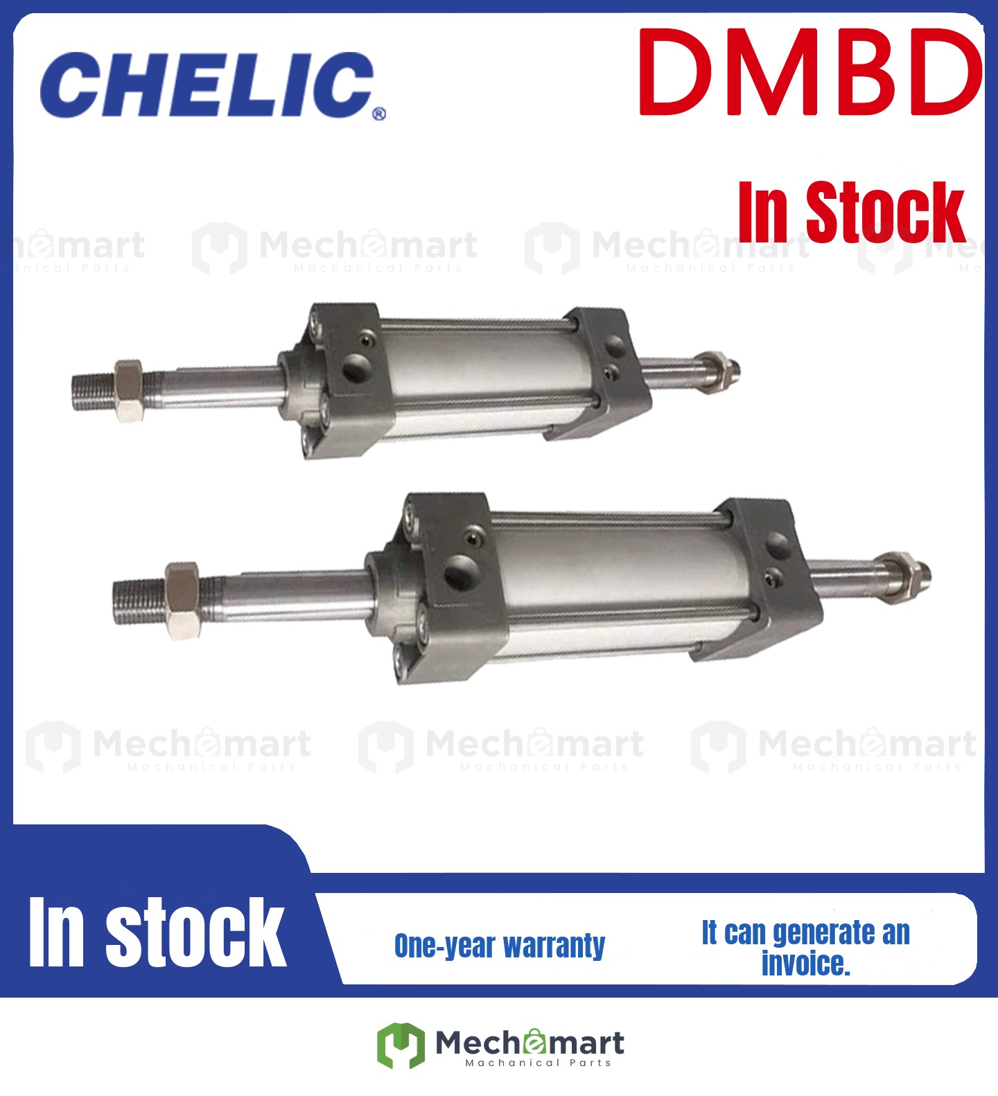 CHELIC gas vertical double outlet cylinder DMBD40/50/63/80/100/125/160X125X150X1000