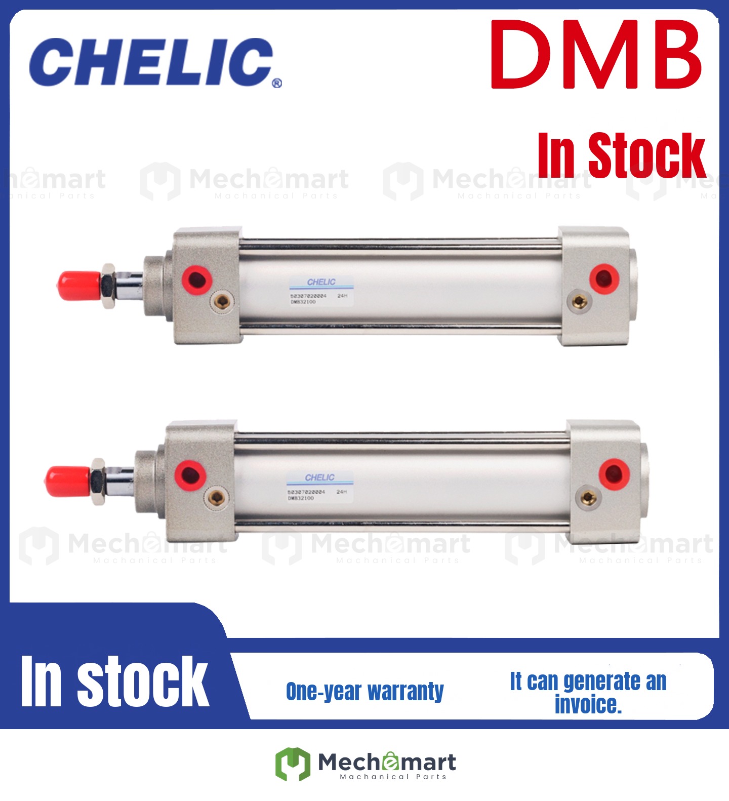 CHELIC Pneumatic Standard Cylinder DMB40/50/63/80/100/125/160X125/150/1000