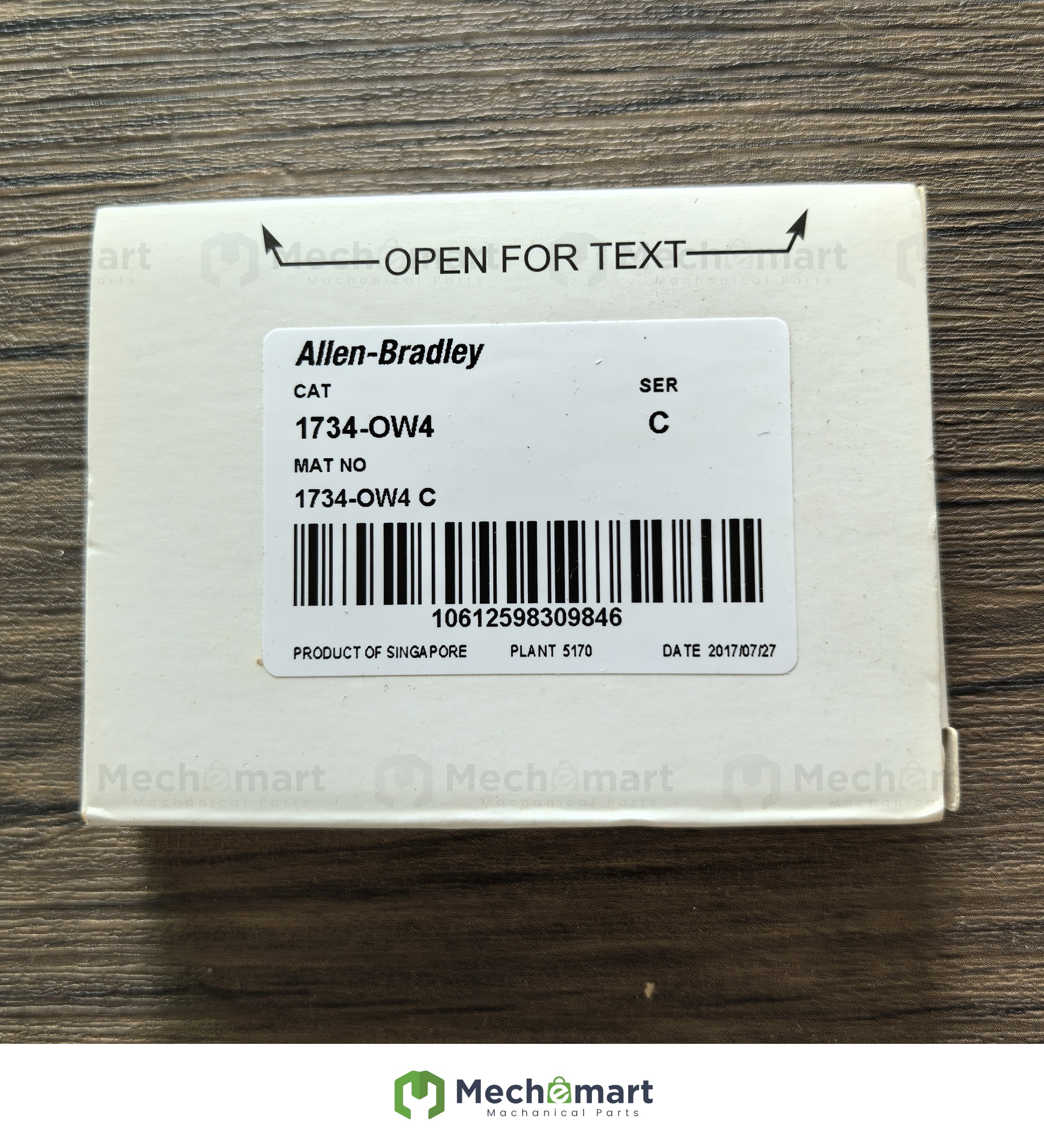 Brand new original genuine allen-bradley module 1734-OW4 physical shooting spot sale