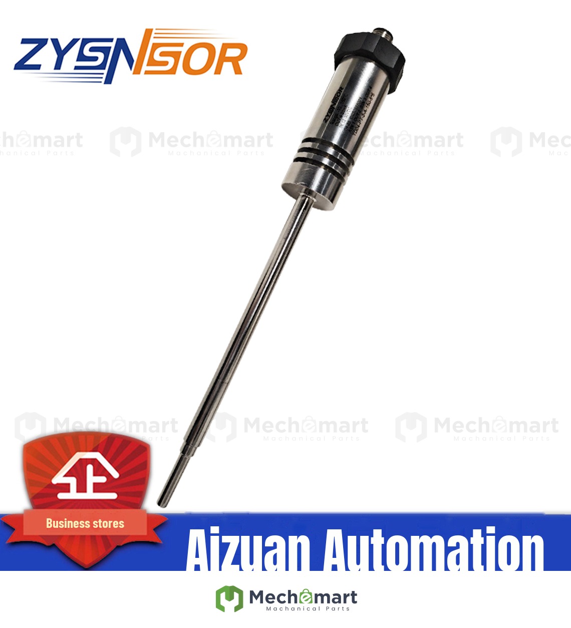 ZYSNSOR temperature sensor TD04 series -10-150 degrees 4-20MA pipe length 150mm M12 joint