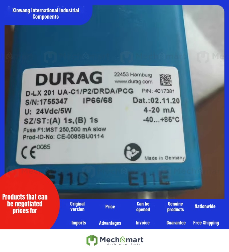 DURAG flame detector D-LX201 UA-C1/P2/DRDA/PCG