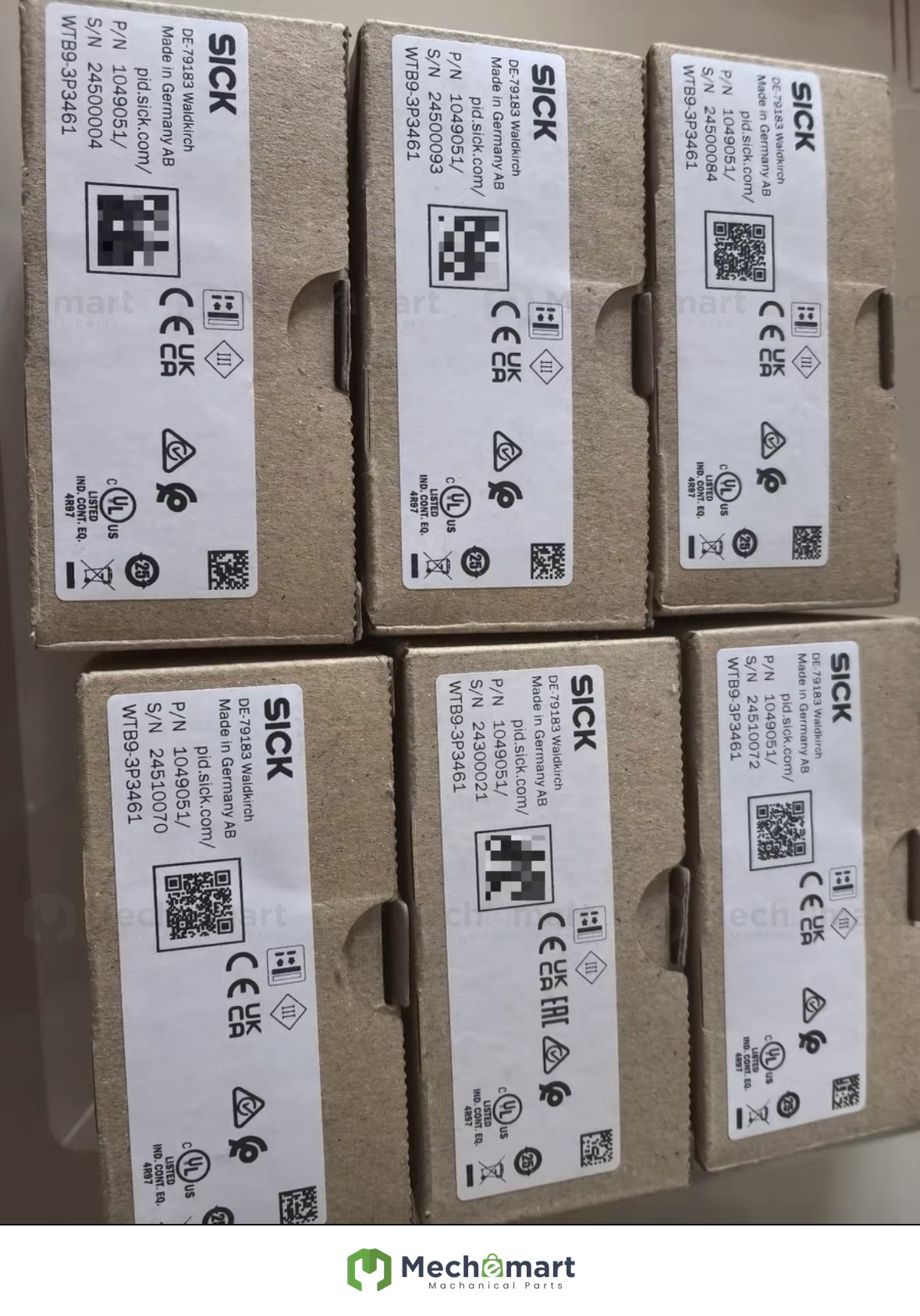 Sick brand new original genuine SICK photoelectric sensor WTB9-3P3461