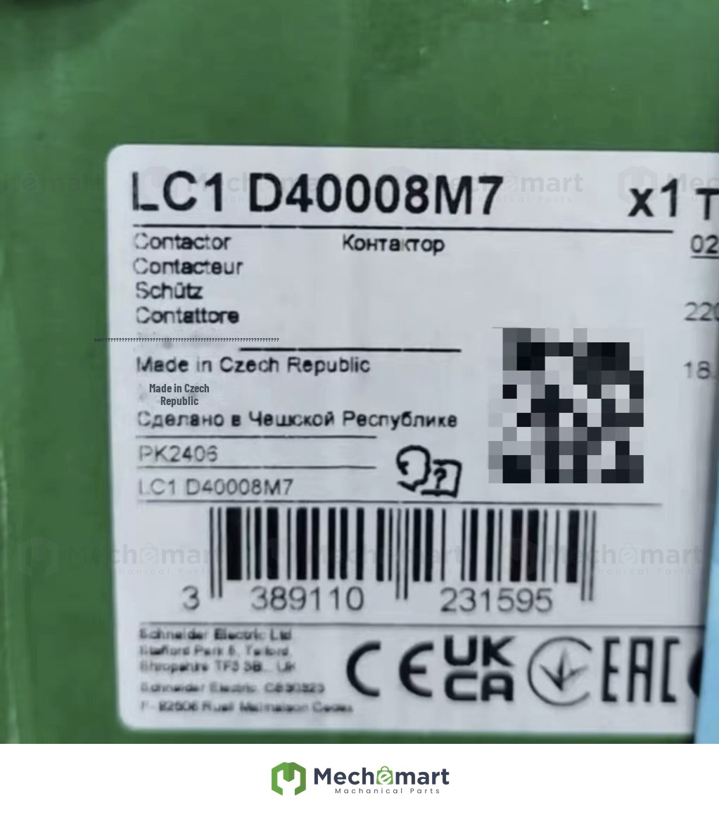 Schneider contactor LC1D40008M7 AC220V 4 pole brand new original genuine