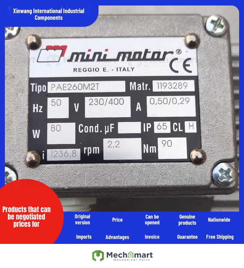 Italian MINI MOTOR gear motor PAE260M2T