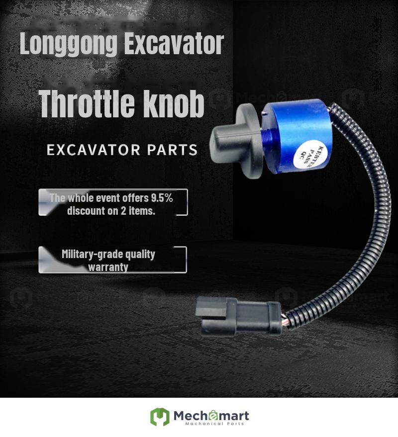 excavator parts Liugong Longgong 60 75 85 6210 6225 excavator throttle control switch throttle knob