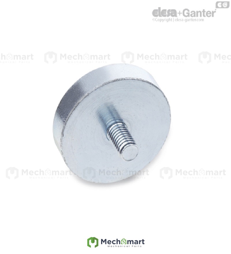Elesa+Ganter Elisa Gantt NDT external screw mounting magnet GN 50.3-NDT-20-M6