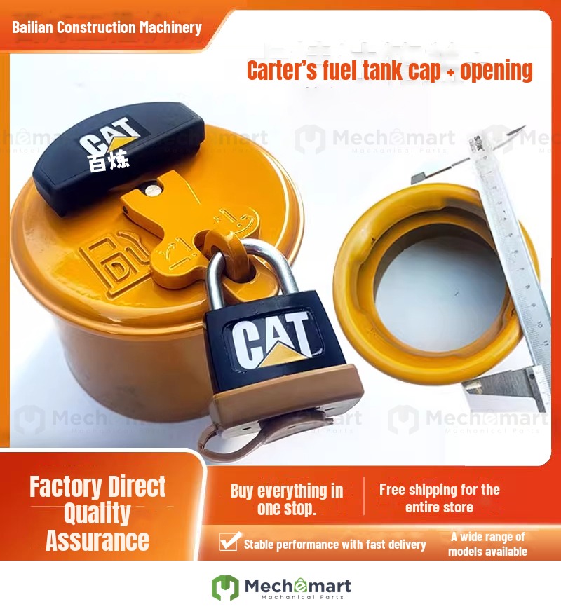 CAT 320 323 349 329 330 336B C D excavator diesel tank cover fuel tank opening fuel filter