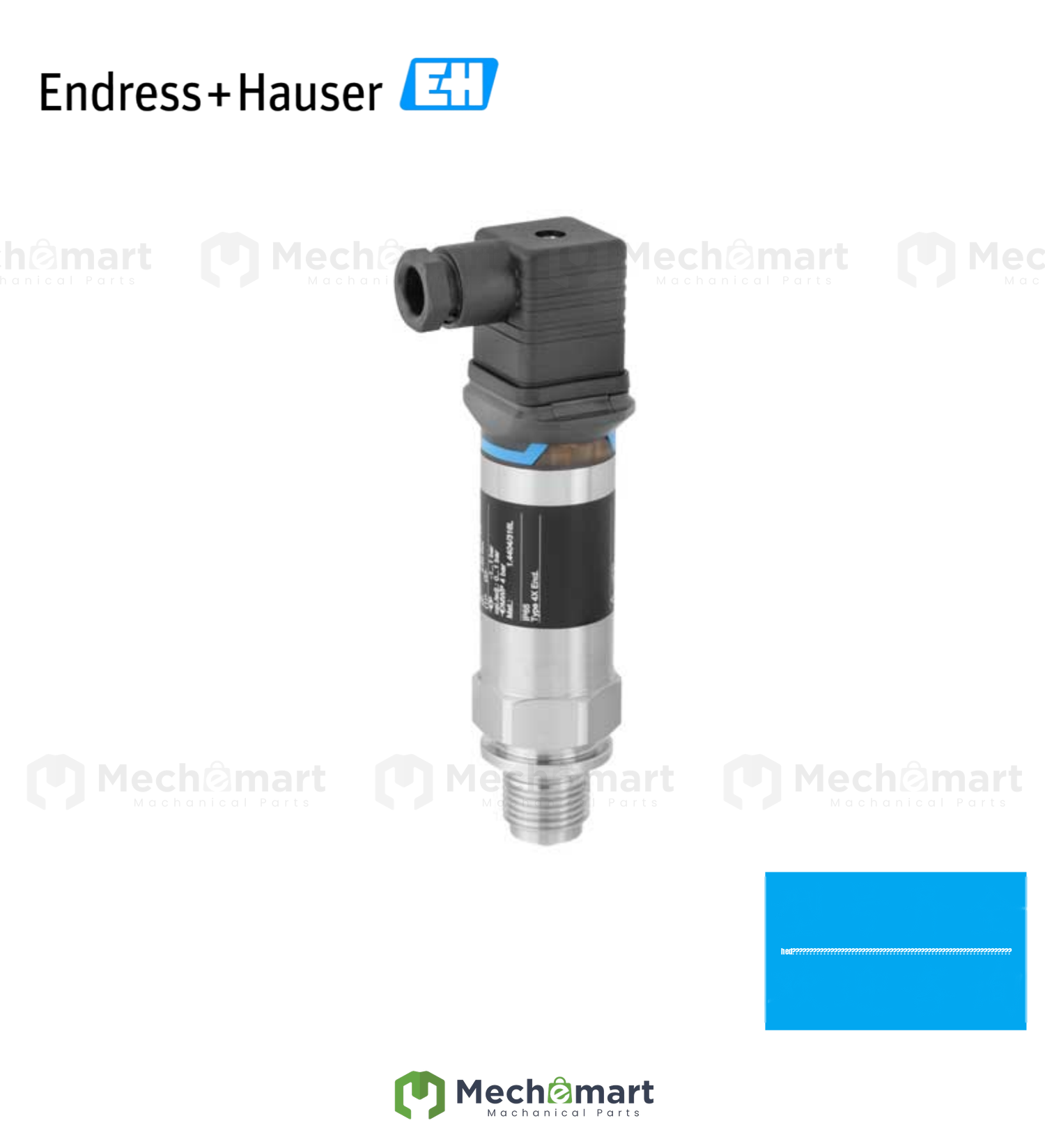 E+H oil PMP11-AA1U1PBWBJ pressure transmitter hydraulic sensor PMP11-12K0/0 high accuracy