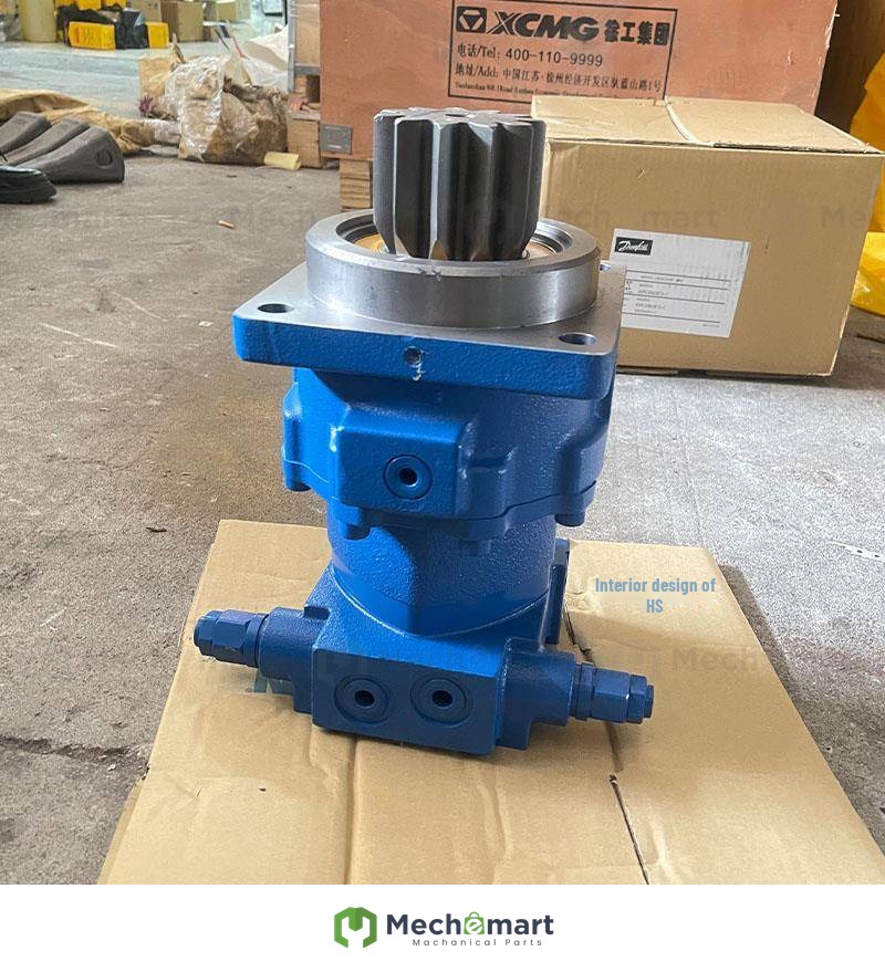 Micro excavation accessories Wacker Neuson ZE20 22 26 28 35 38 rotary motor rotating tooth box vertical shaft gear