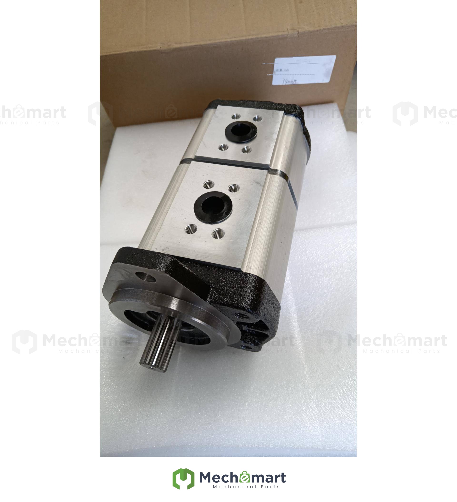 Sany pump truck gear pump single input double output gear pump gear pump