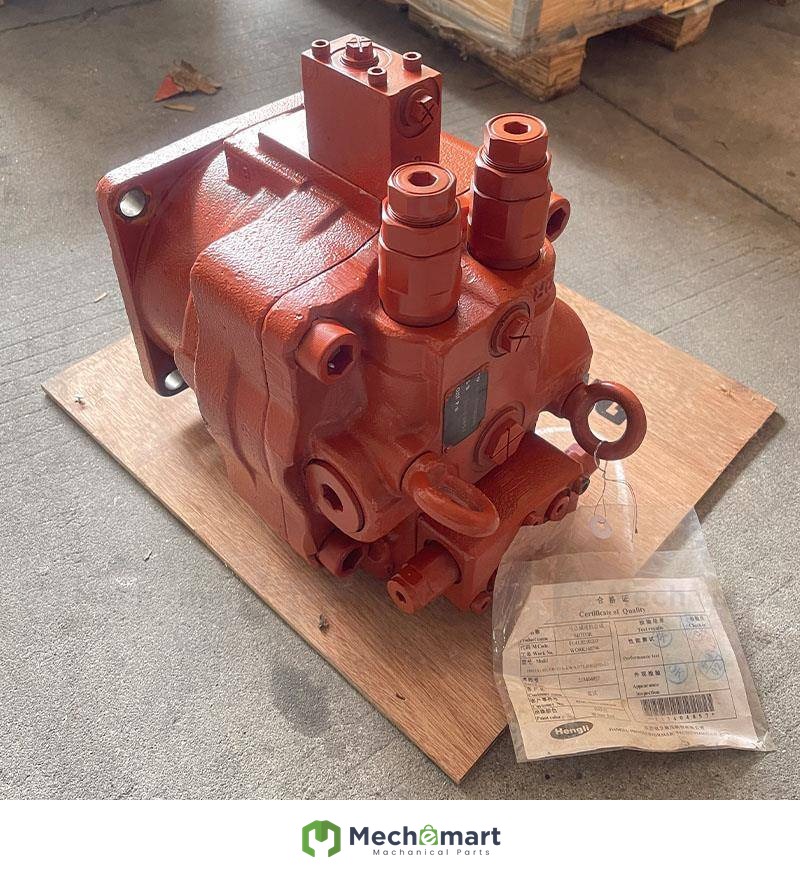 Kawasaki M5X180 rotary motor 16 tooth thread port Revo 335 360 370 380 rotation motor assembly