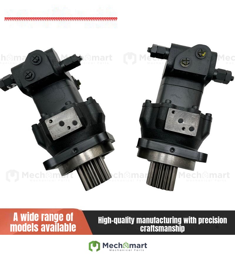 Suitable for small 2 pine PC15 18MR-2-3 micro excavation hydraulic rotary motor assembly excavator rotary speed reducer accessories