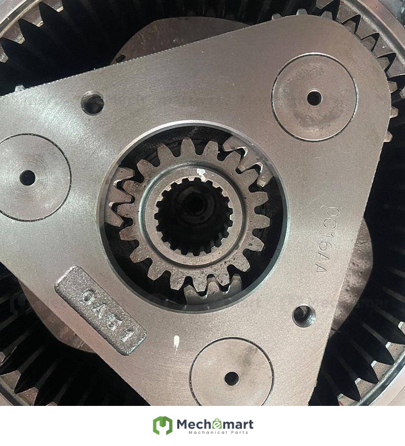 0 excavator parts Lingong LG Volvo EC20D 20D/E return 5220D rotor motor MX130 teeth 2 box reduction