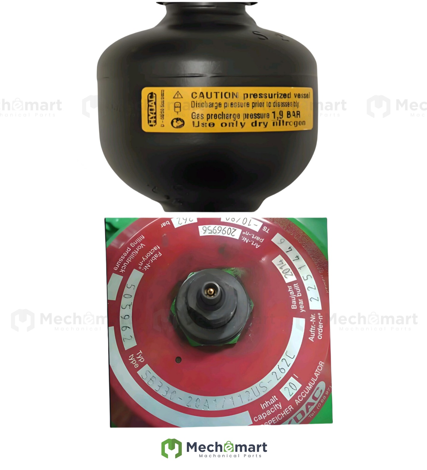 Replace Herdecke accumulator SB330-4A4/6A1/10A1/20A1/32A1 Aurel energy storage nitrogen