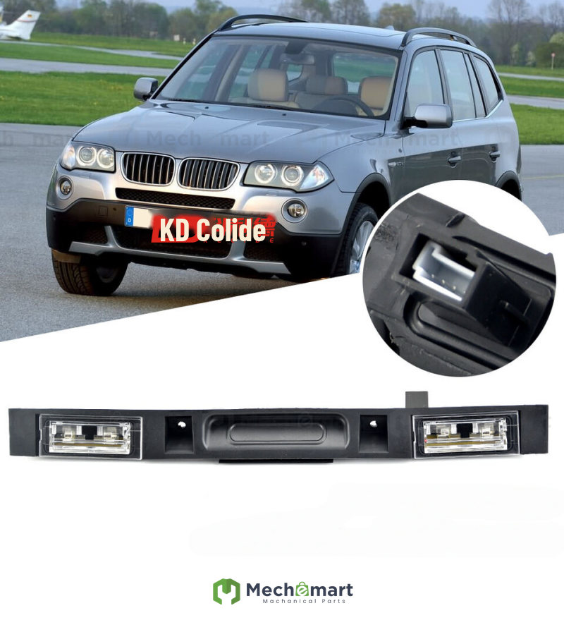 Suitable for BMW X3 tail cover switch handle E83 tail box cover handle X3 luggage cover buckle handle E83 rear license plate light