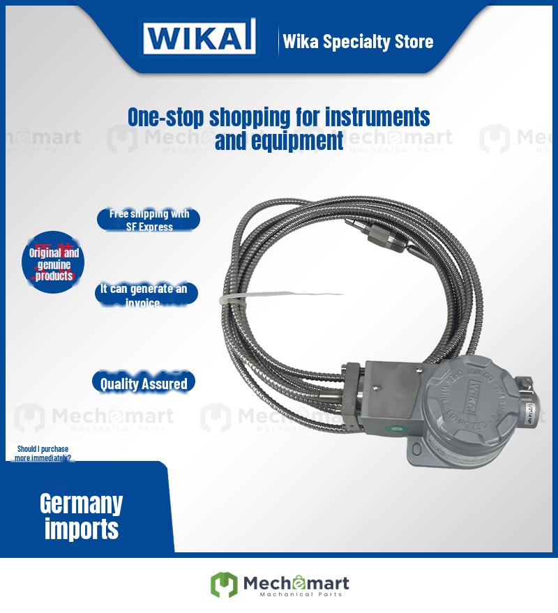 German Wika compact temperature switch TCA2QC explosion-proof housing with capillary tube suitable for process industry