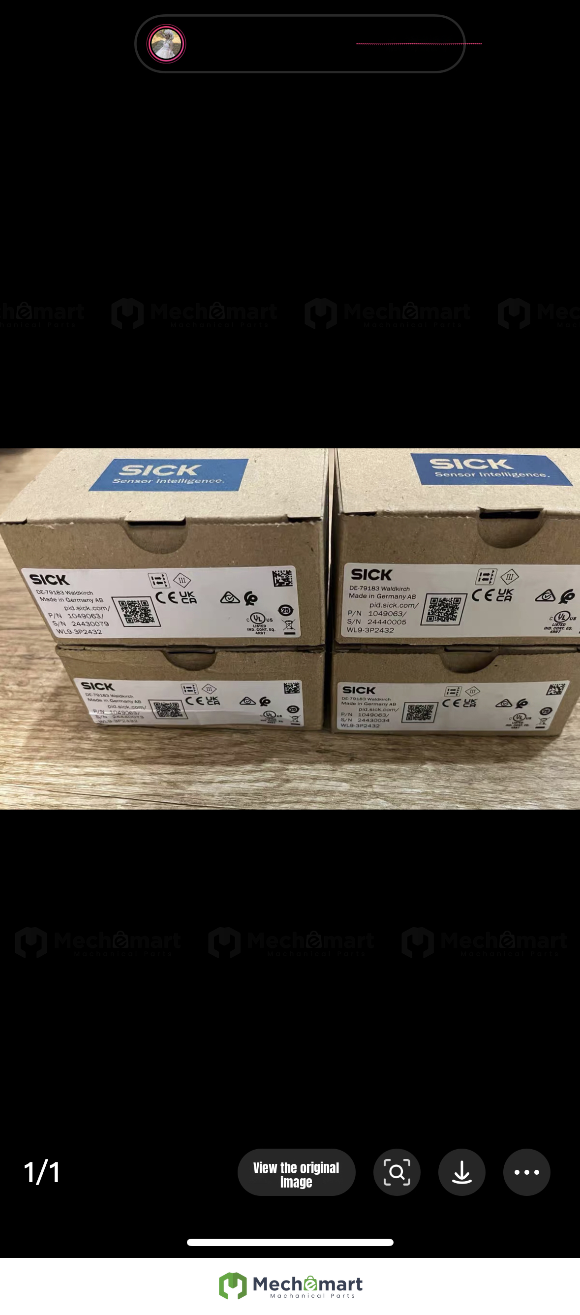SICK photoelectric switch WL9-3P2432 brand new original genuine