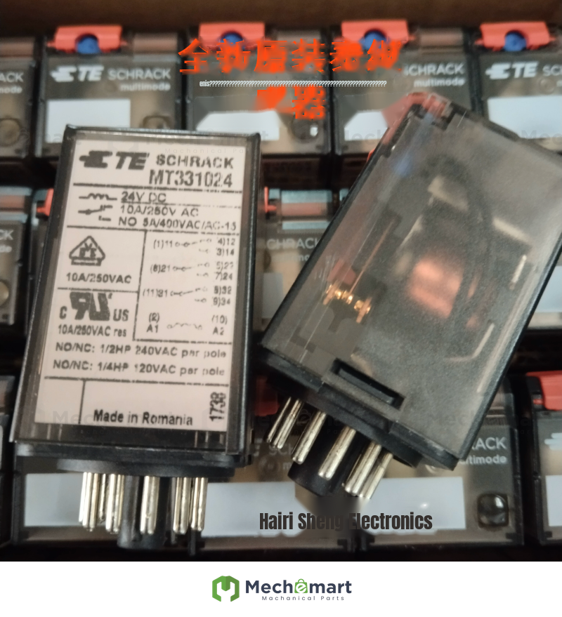 TE brand new original Tyco MT331024 24VDC 10A 11 pin relay