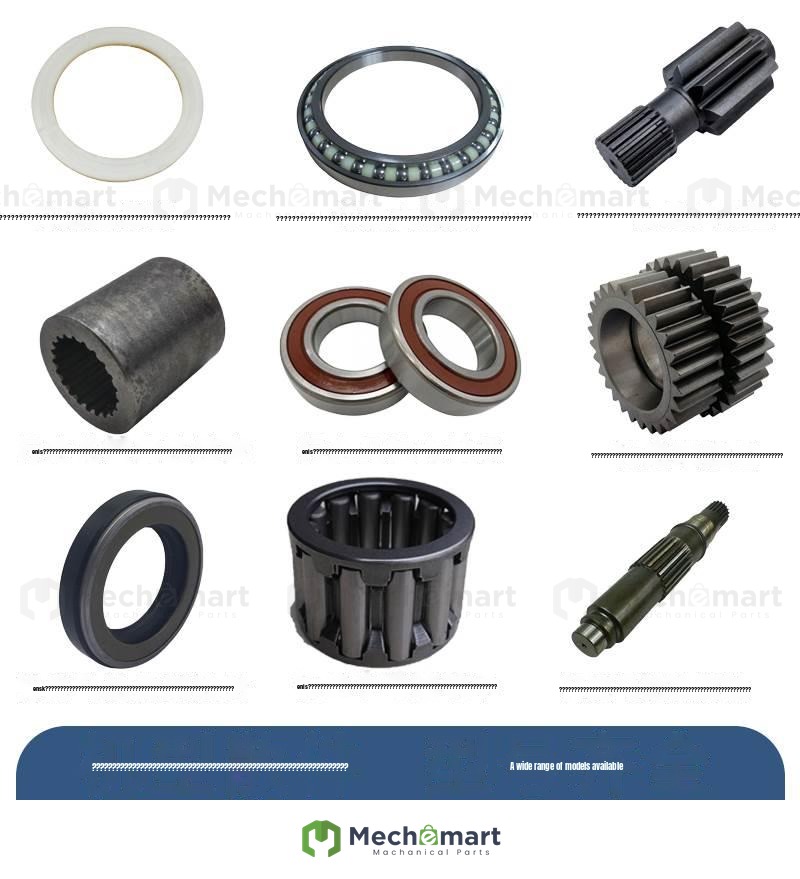 Doosan DH225LC-7 walking sun tooth double toothed pin needle roller bearing motor shaft skeleton oil seal screw