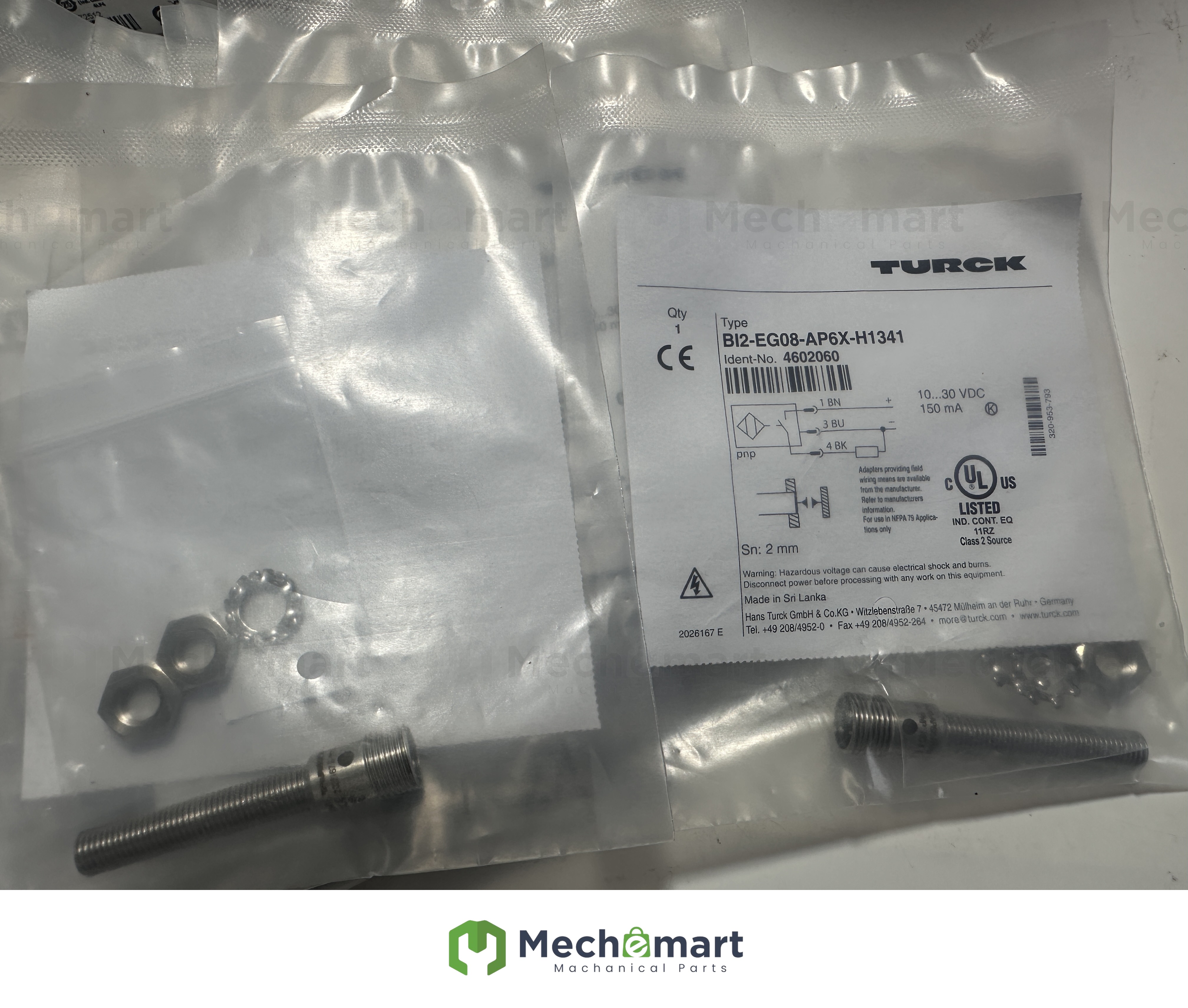 Sick proximity switch BI12-EG08-AP6X-H1341 brand new original genuine