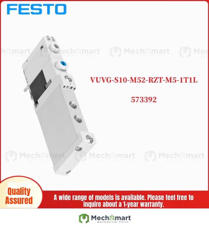 FESTO VUVG-S10-M52-RZT-M5-1T1L 573392 solenoid valve in stock