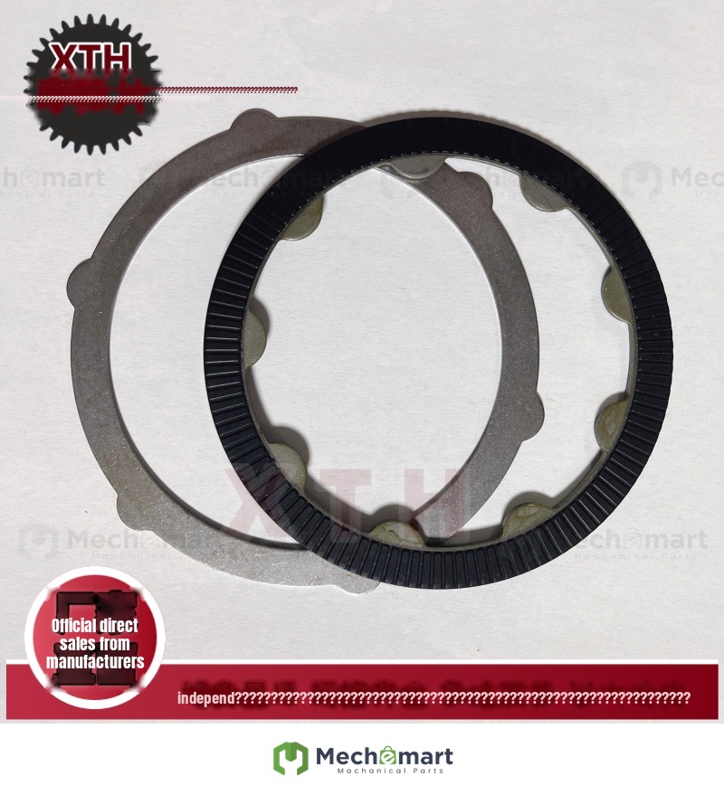 Excavator hydraulic motor JMF43 walking rubber friction plate with 116 brake pads outer 6 tooth steel plate wear-resistant
