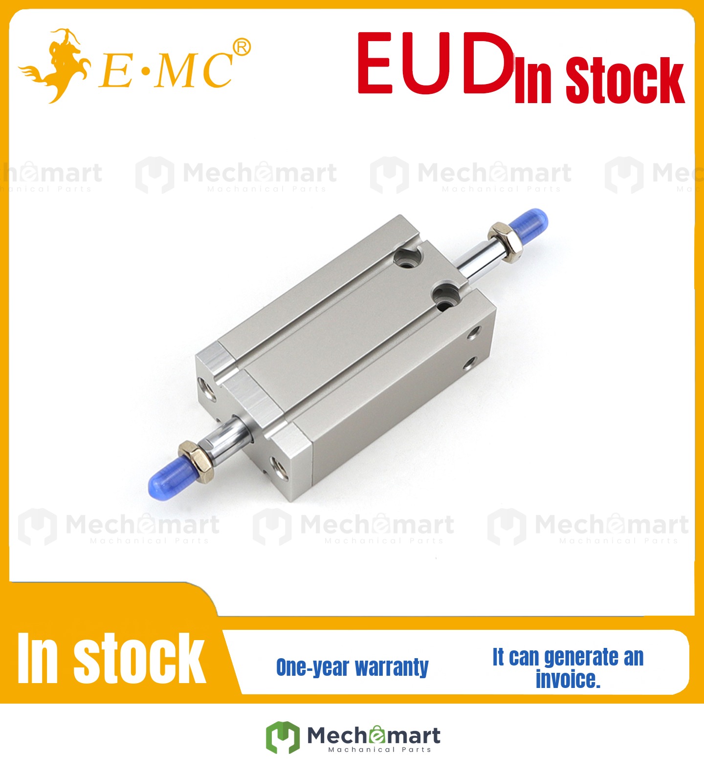 EMC Ettano multi-position fixed cylinder EUD6/10/16/20/25X5/10/20/30/80/100-S