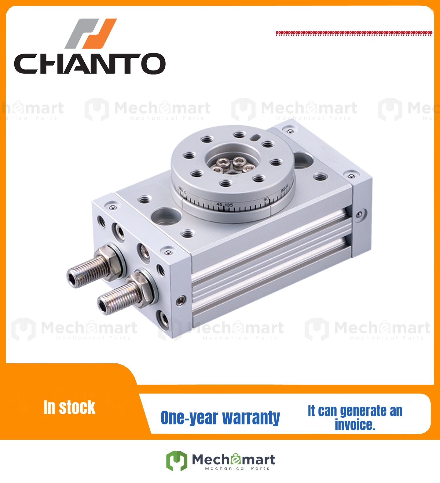 CHANTO Air Pressure Angle Cylinder RS10/20/30/50/100R/TD-A93/TD-M9N/TD-M9