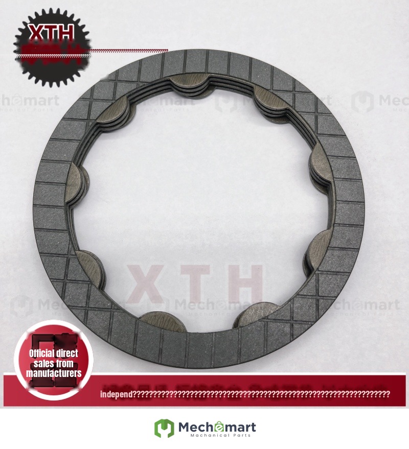 Excavator hydraulic motor TM09 walking paper-based friction plate inner 9-tooth brake pad outer 6-tooth steel plate wear-resistant