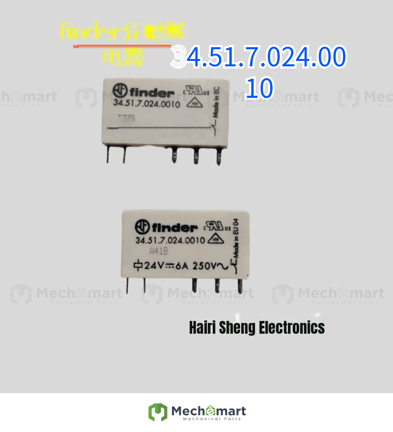 Fender relay 34.51.7.024.0010 24VDC 6A 5 pin 24V relay