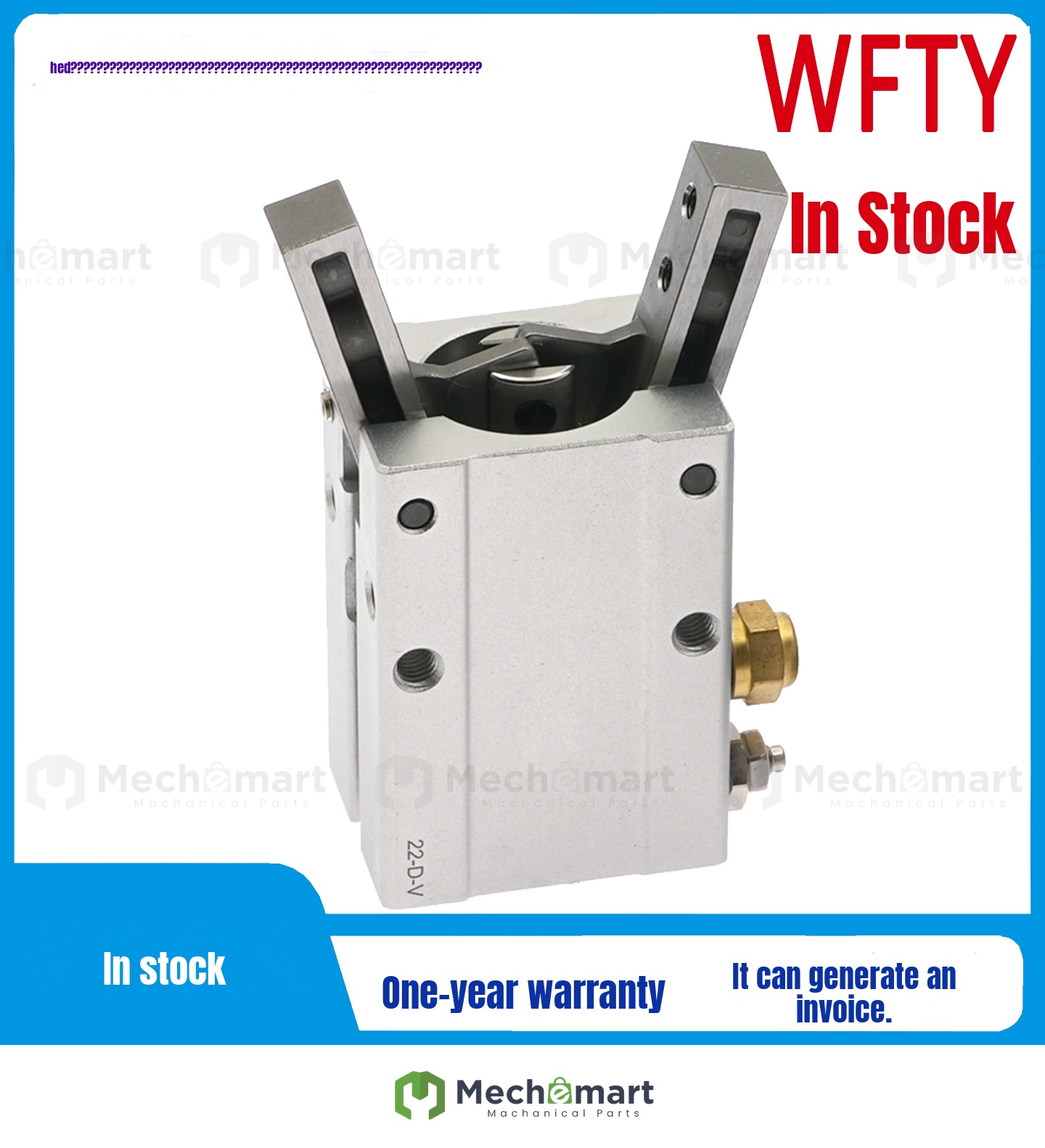 WODTOP Tianyi Single Acting Normally Open Finger Cylinder WFTY6/WFTY10/WFY16/WFTY20/WFTY32