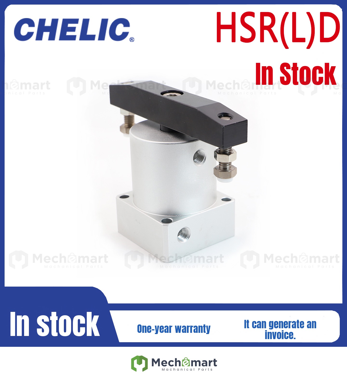 CHELIC Air Vertical Double Angle Cylinder HSR (L) D-25/32/40/50/63X25X32X40X63-D