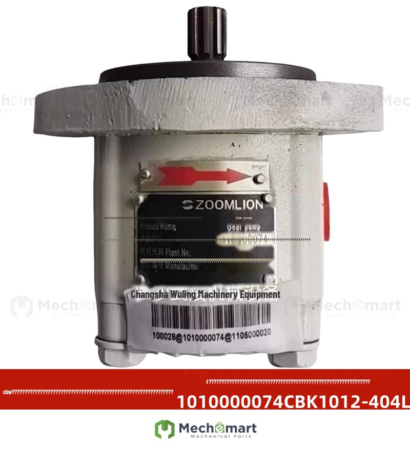 Zhonglian QUY70QUY80ZCC750 rotary pump tail pump gear pump 1010000074CBK1012-404L