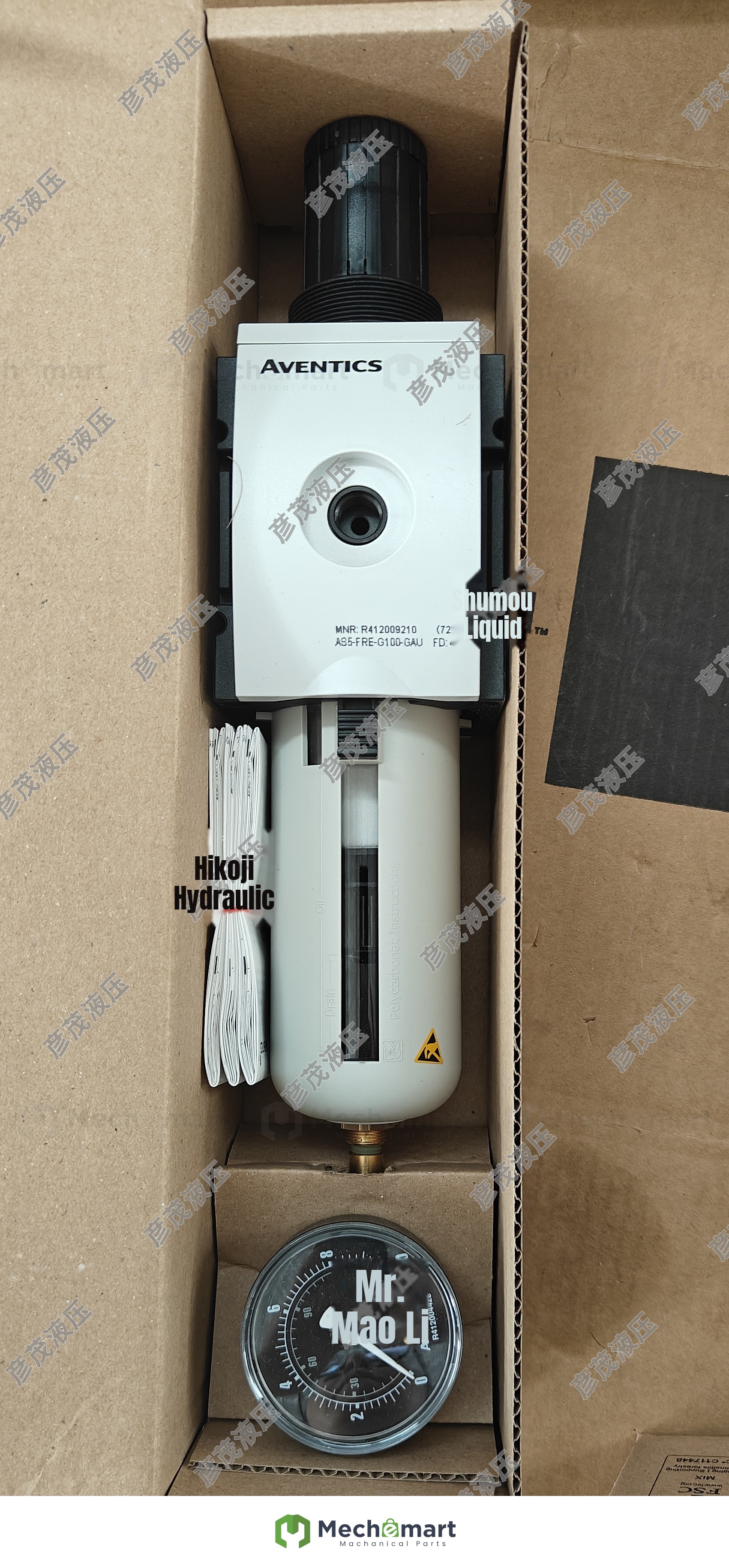 Bargain genuine R412009210/0821300303 Anwaltz Aventics pneumatic filter pressure regulator
