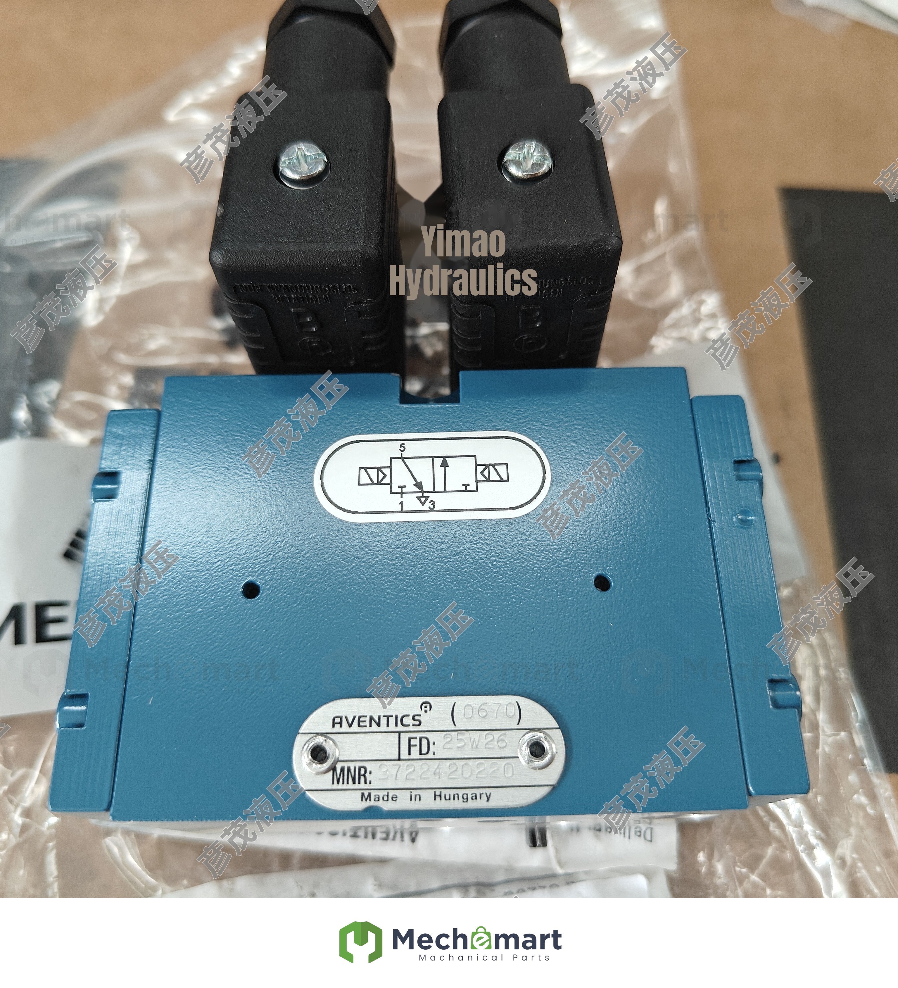 Bargain Aventics 3722420220 pneumatic valve genuine Anwaltz brand new