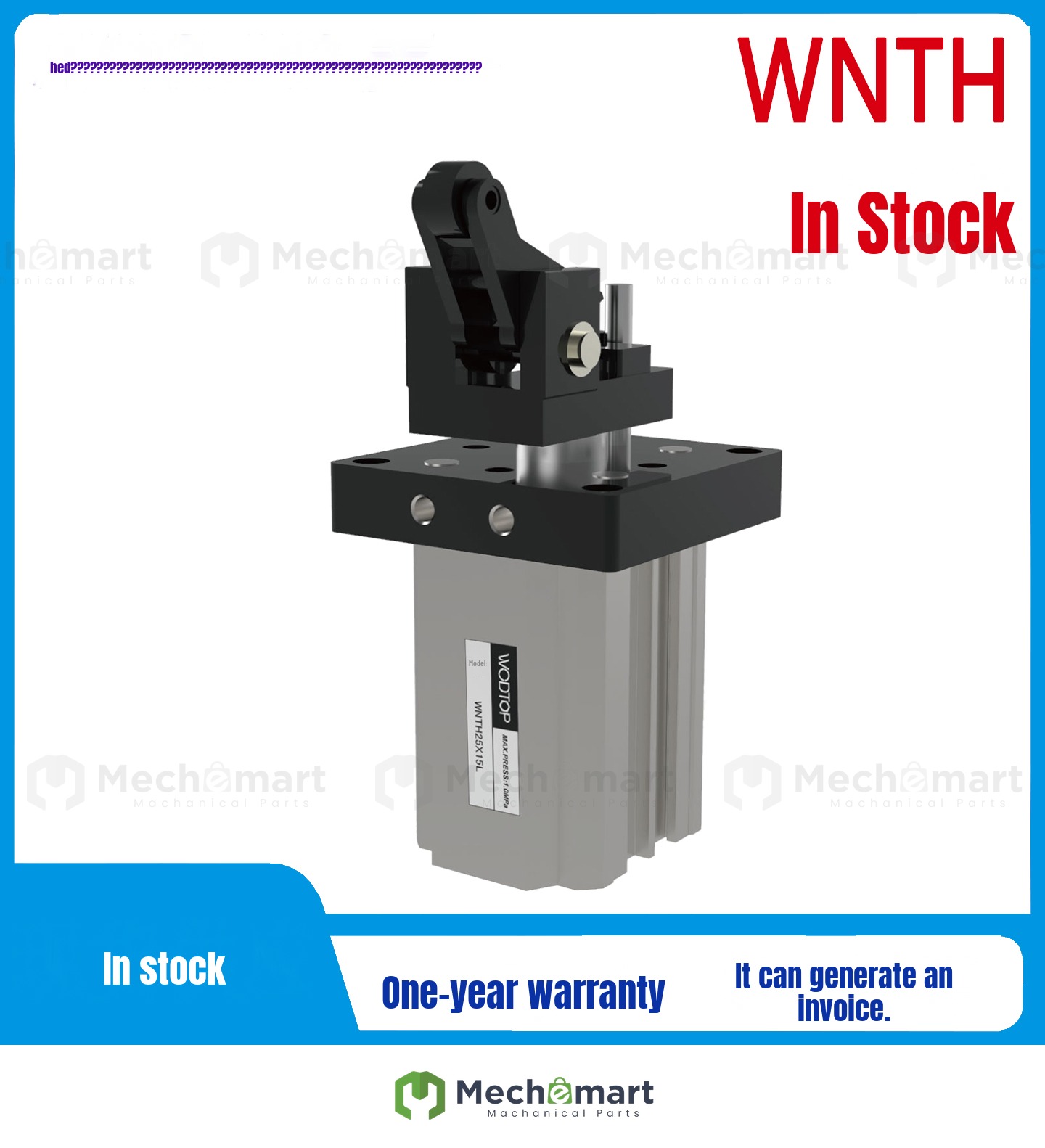 WODTOP Tianyi double acting block cylinder WNTH20/25/32/40/50/63/80X20X30X40SKF