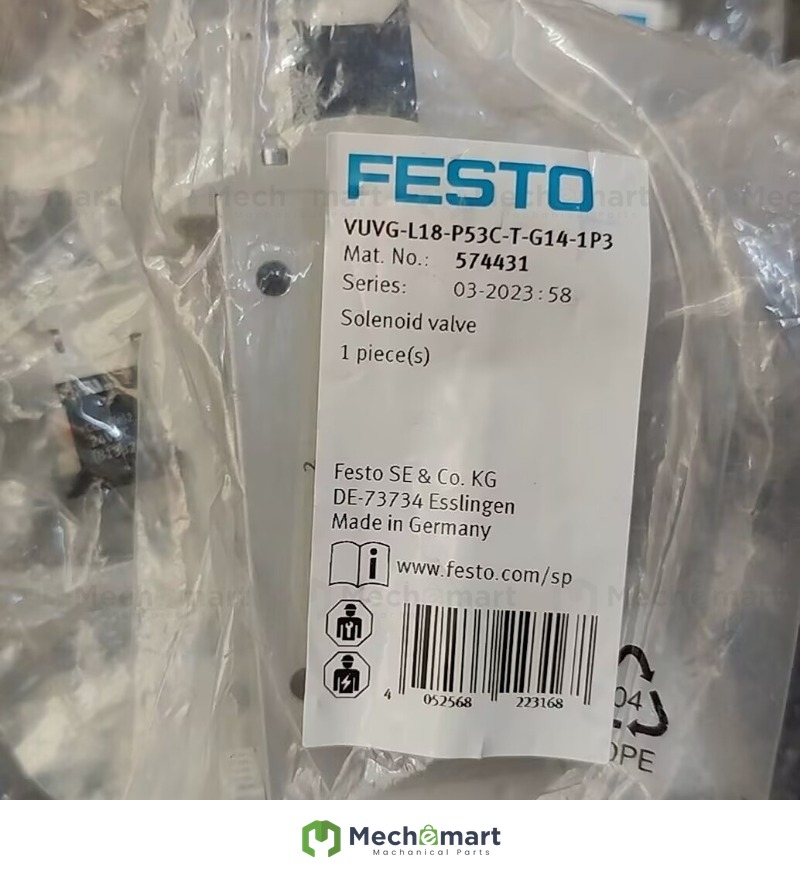 Festo solenoid valve VUVG-L18-P53C-T-G14-1P3 574431 in stock