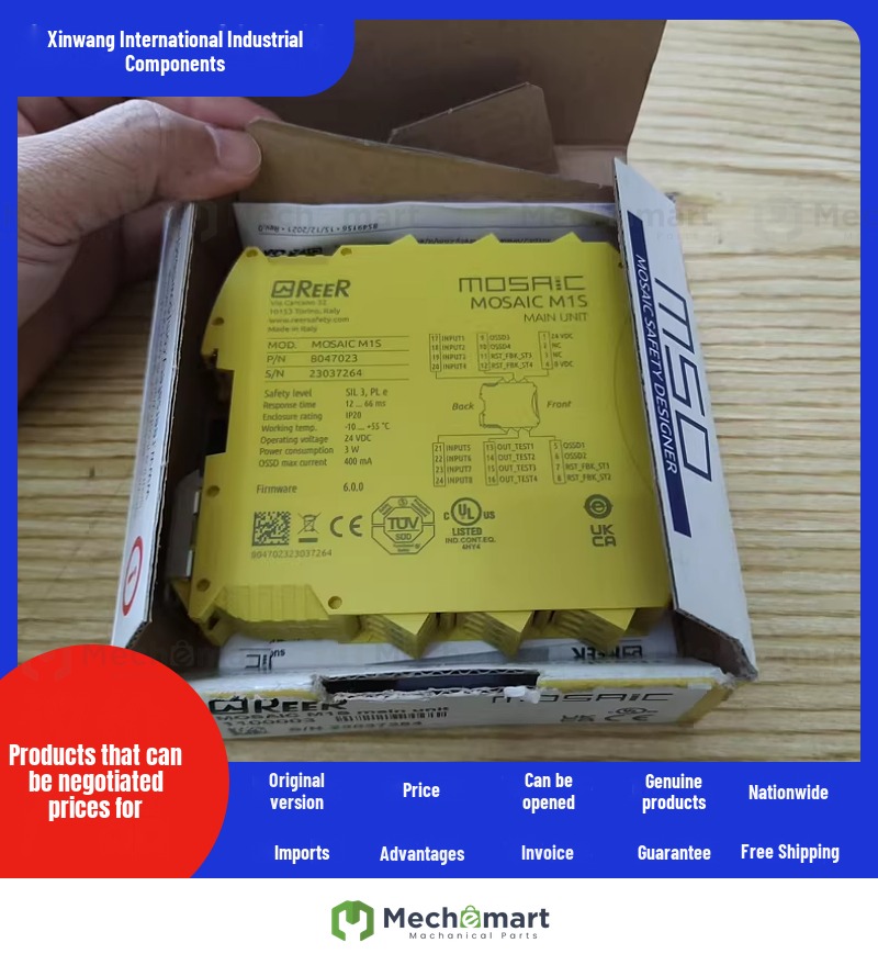 REER 1100003 SAFETY RELAY MOSAIC M1S