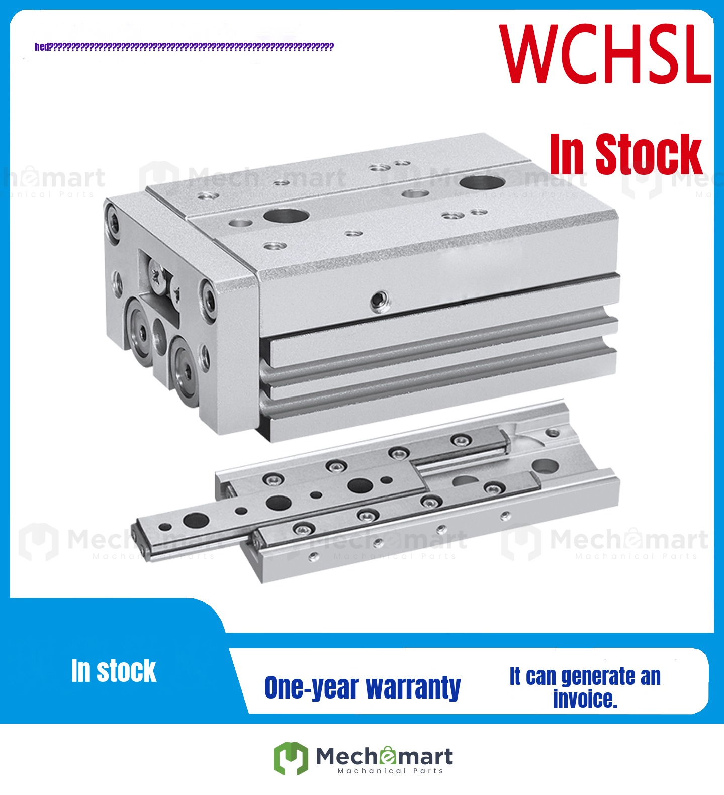 WODTOP Tianhe Symmetrical Precision Slide Cylinder WCHSL6/8/12/16/25X10X20X30X40SAS