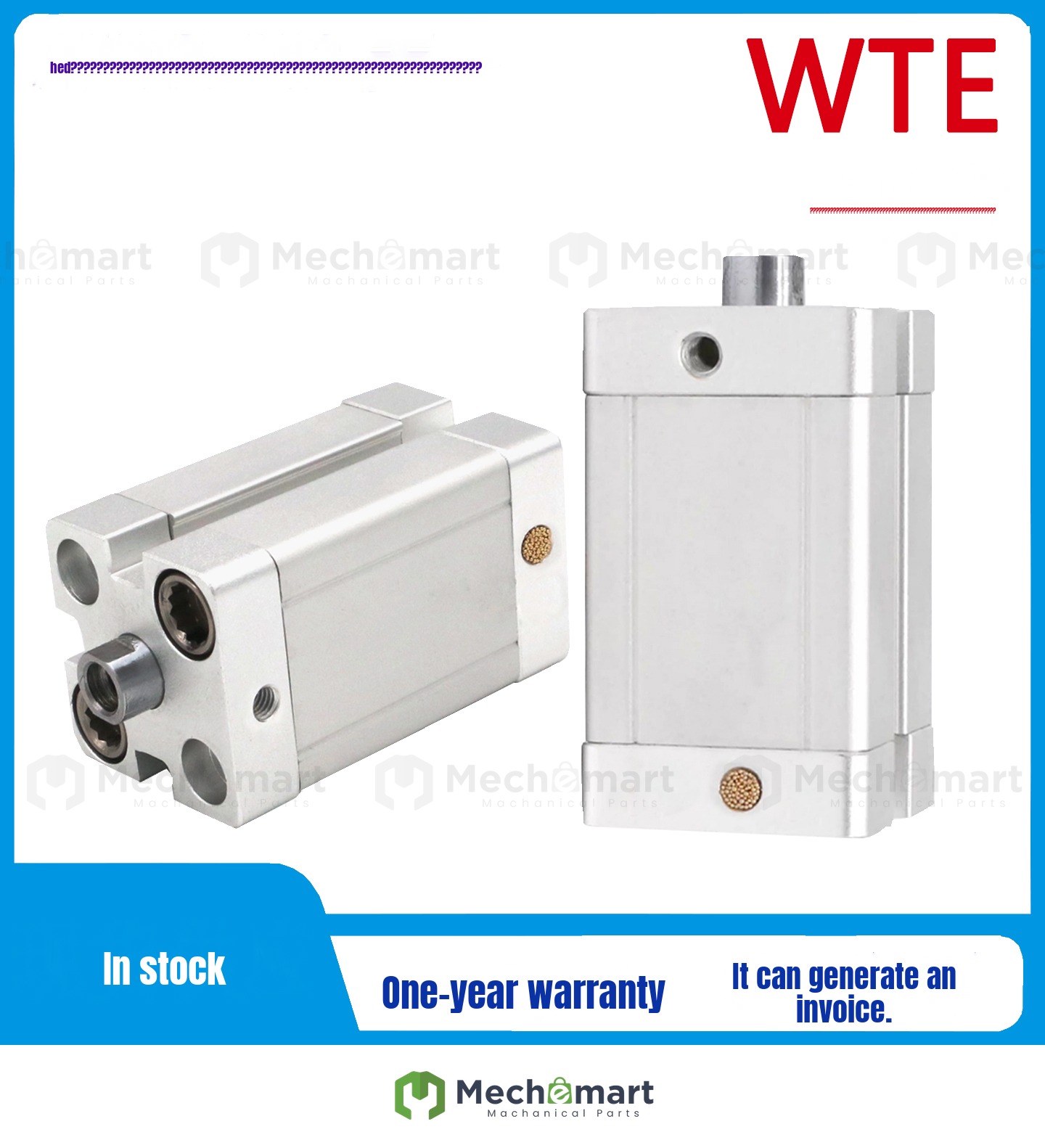 WODTOP Tianyi Compact Single Acting Introduction Cylinder WTE12/16/20/25/32X10X15X20X25S-B