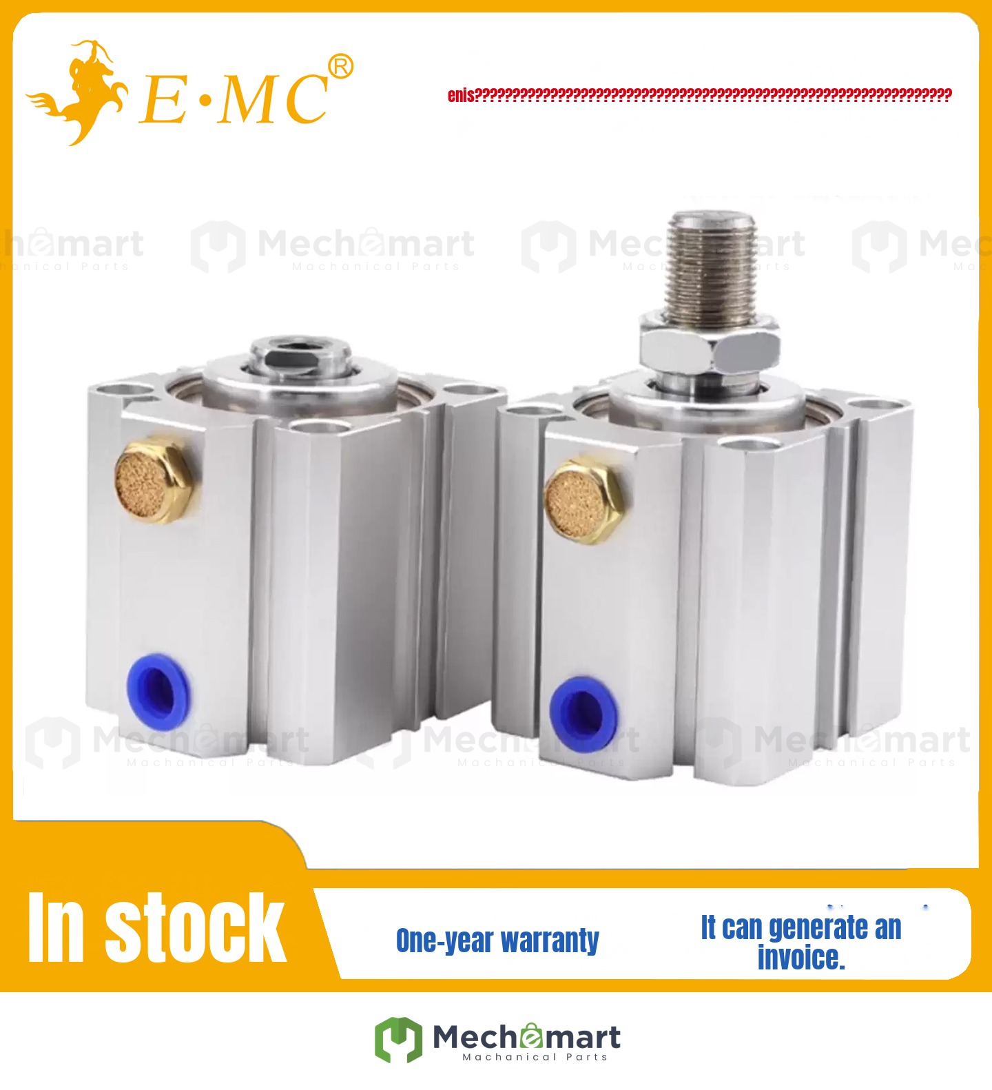 EMC Etanuo single action compact cylinder SDSA 12/16/20/25/32X5X10X20X25X30-S
