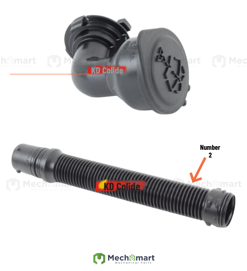 Suitable for BMW X5 wiper F15 water pipe X6 wiper kettle tube F16 spray bottle X6 spray cover X5 water filler pipe