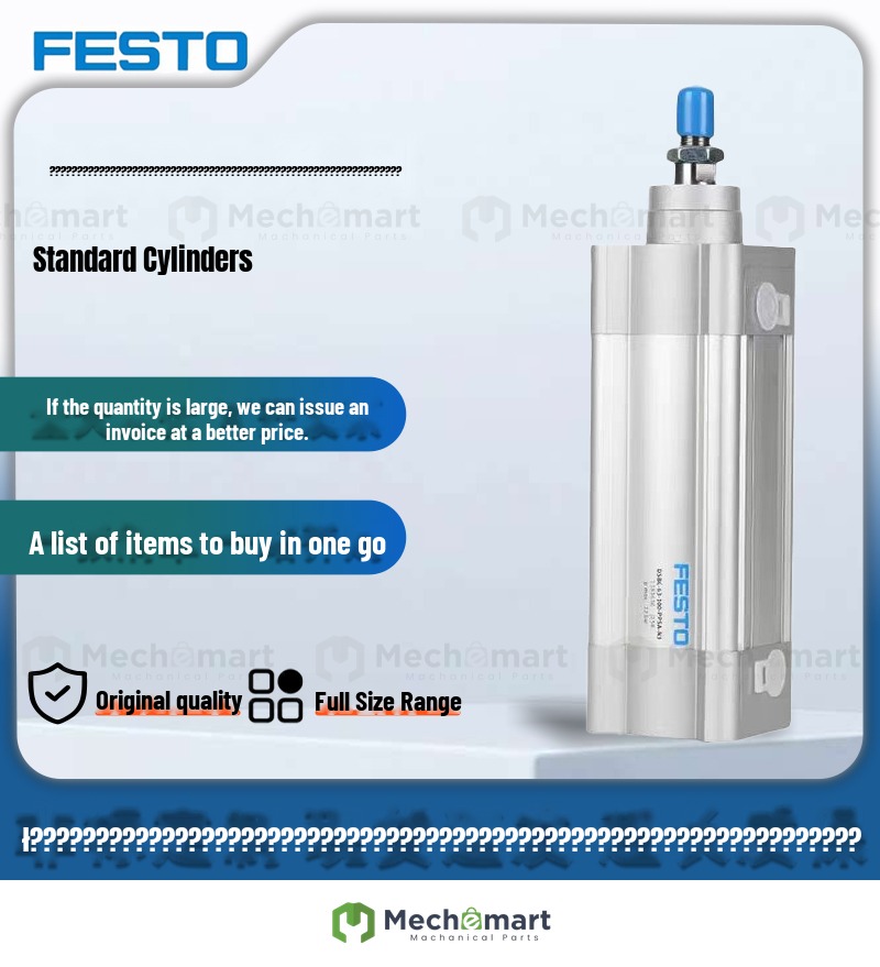 Festo standard cylinder DSBG32/40/50/63/80/100/125X25X50X75-PPVA-N3