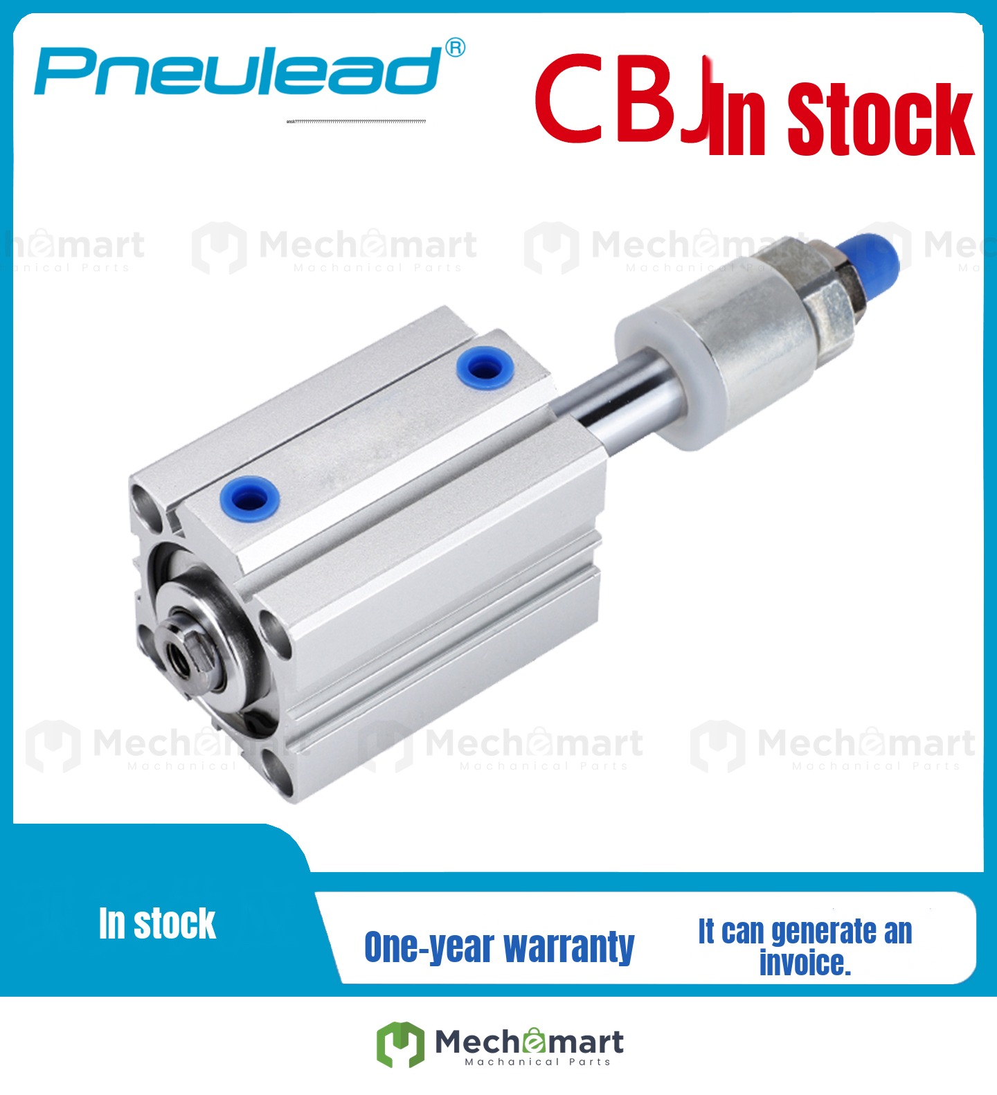 Pneulead adjustable compact cylinder CBJ16/20/25/32/40/50-5-10-20-30s-b